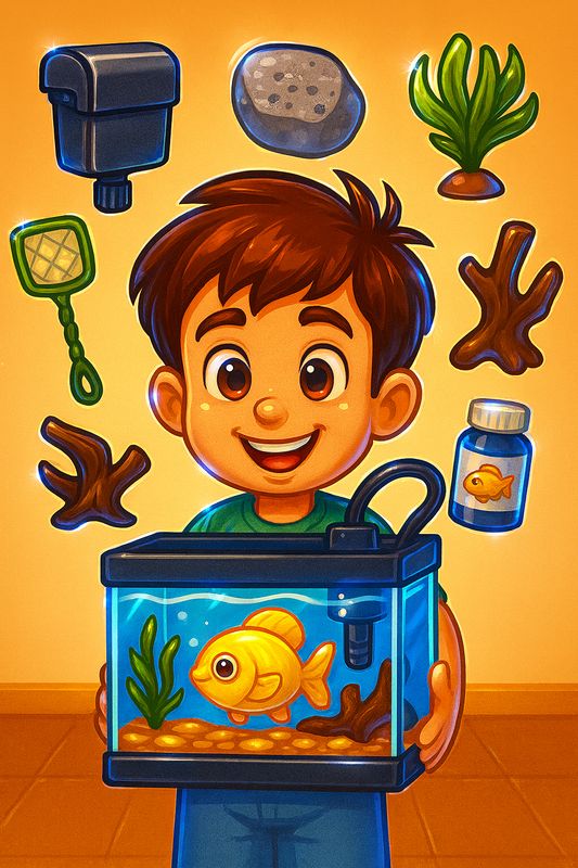 What equipment is essential for freshwater aquariums?