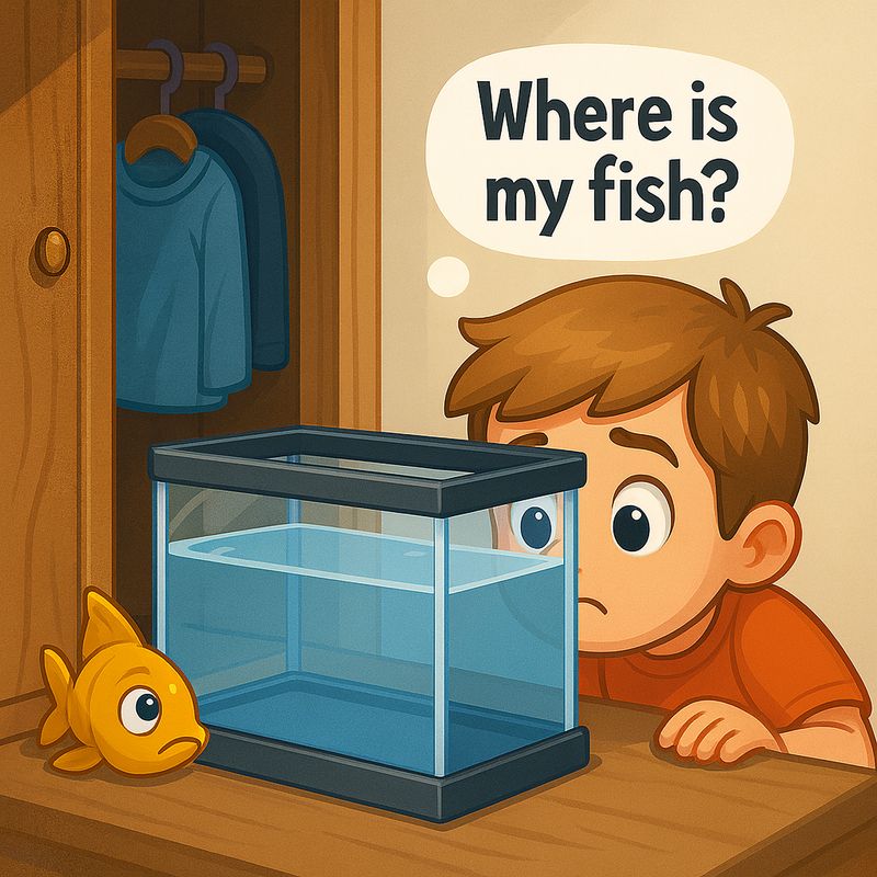 Help, I can't find my fish!