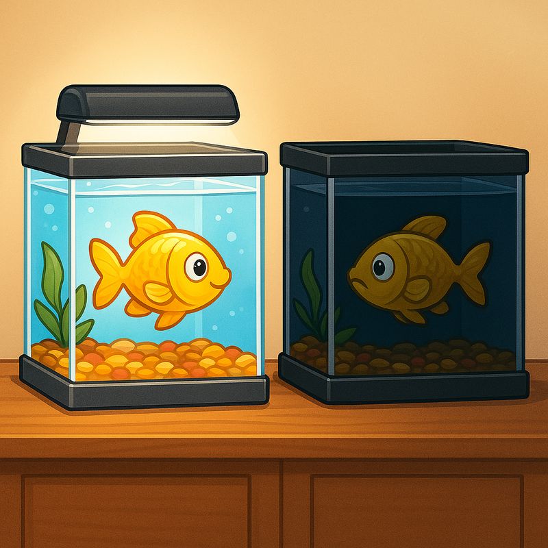 Can I leave my aquarium lights on 24 hours?