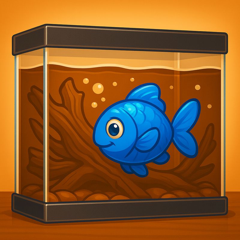 Why does wood turn my water brown?