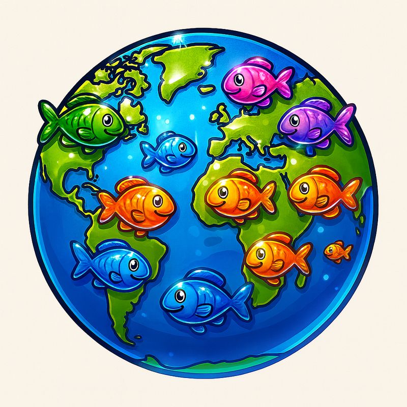 Where do aquarium fish come from?