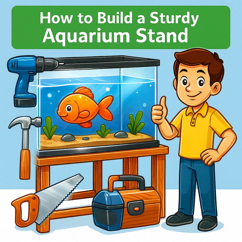 How to Build a Sturdy Aquarium Stand for a Big Tank