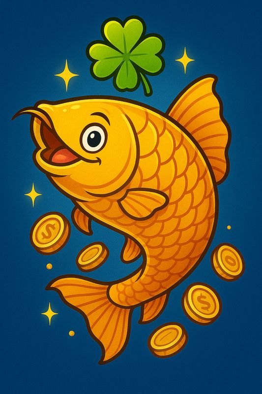 Which fish is lucky for money?