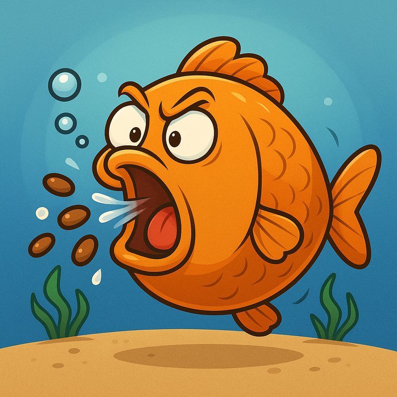 Why Fish Chew &amp; Spit Food (and What To Do)