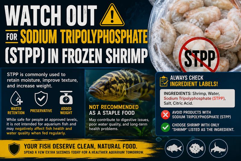 Watch Out for Sodium Tripolyphosphate (STPP) in Frozen Shrimp