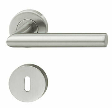 Doble Balancin Recto HL01 Compl. Acero Inoxidable Mate {903.91.358 V} (Caja: 1 JGO)