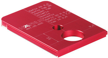 Plantilla intercambiable RaFix 20 Red Jig (Caja: 1 PZA)