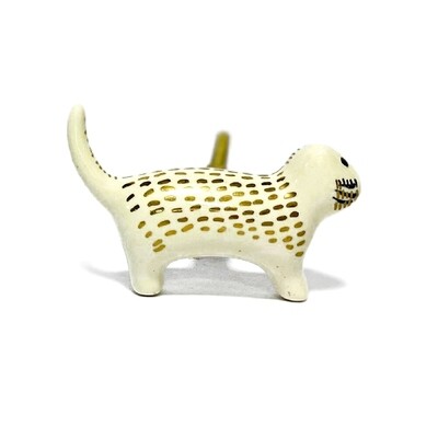 Tirador de Ceramica #Kitty (Caja: 1 PZA)