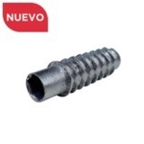 Manguito para roscar Ø8mm. Rosca M6 prof.33mm. (Caja: 10 PZA)