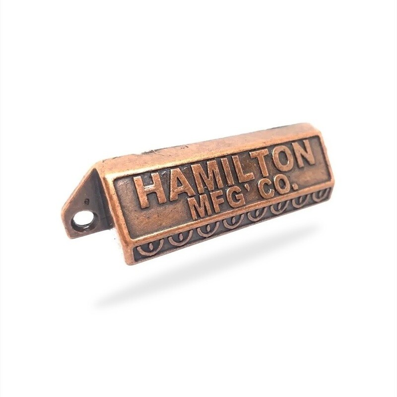 Tirador Hamilton Cobre (Caja: 1 PZA)