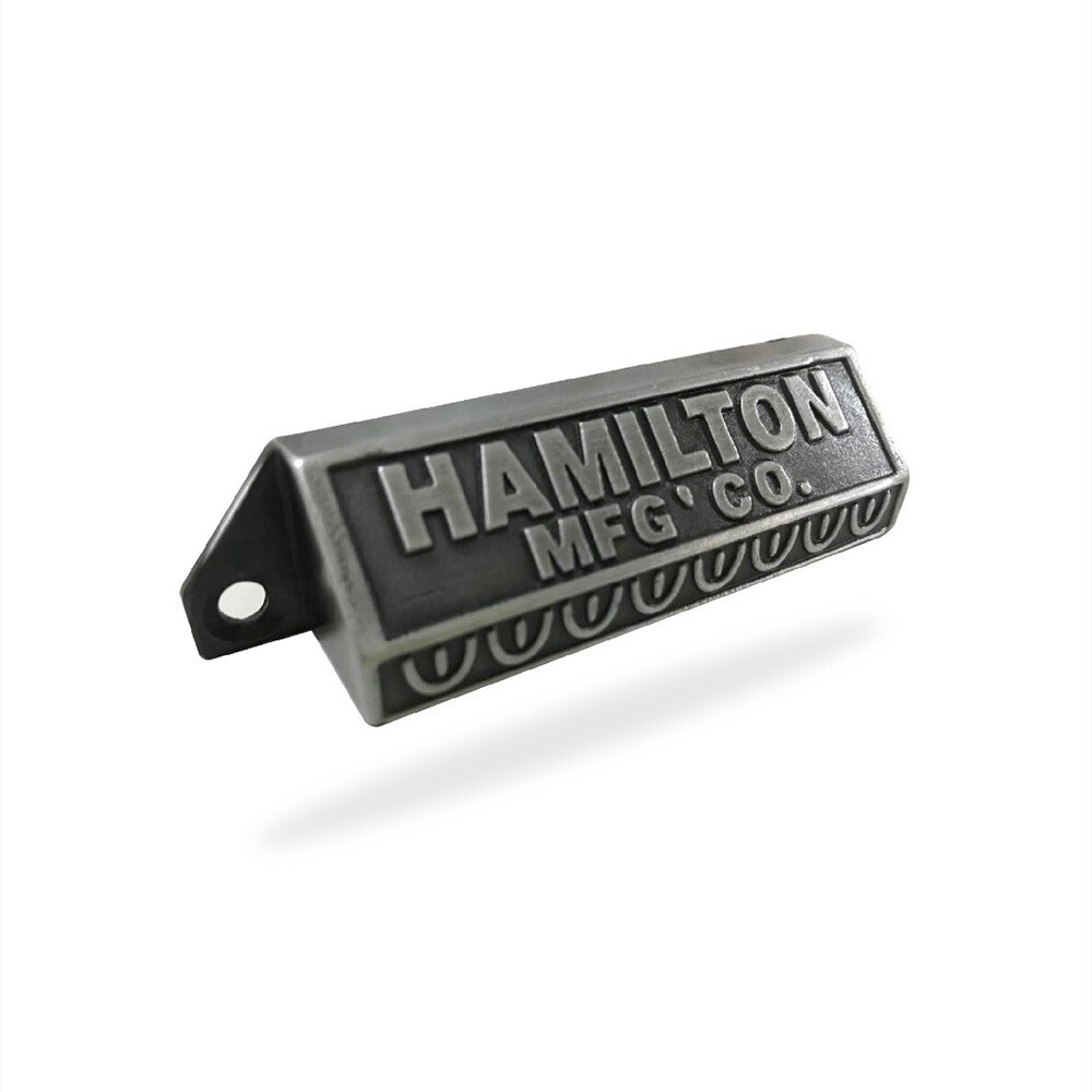 Tirador Hamilton Plata Vieja (Caja: 1 PZA)