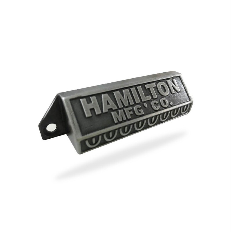 Tirador Hamilton Plata Vieja (Caja: 1 PZA)