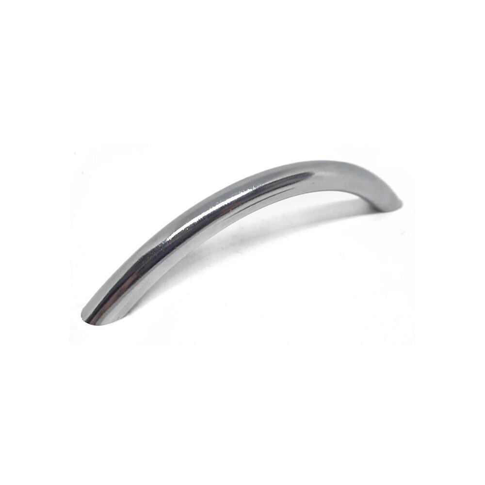 Manija OVAL ACONCAGUA cromo Brillante 128mm. (Caja: 1 PZA)