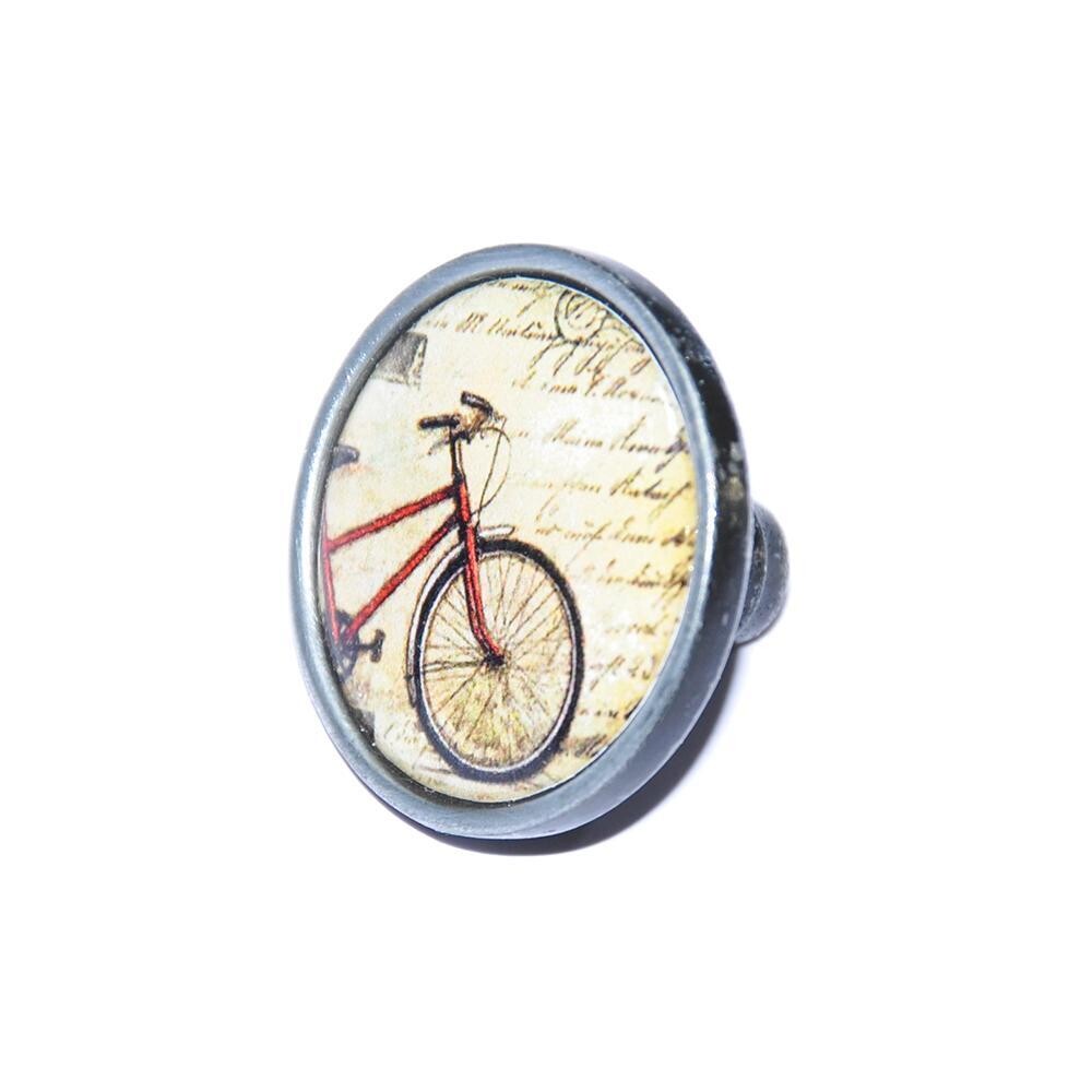 Tirador Metal Domes BICICLETA (Caja: 1 PZA)