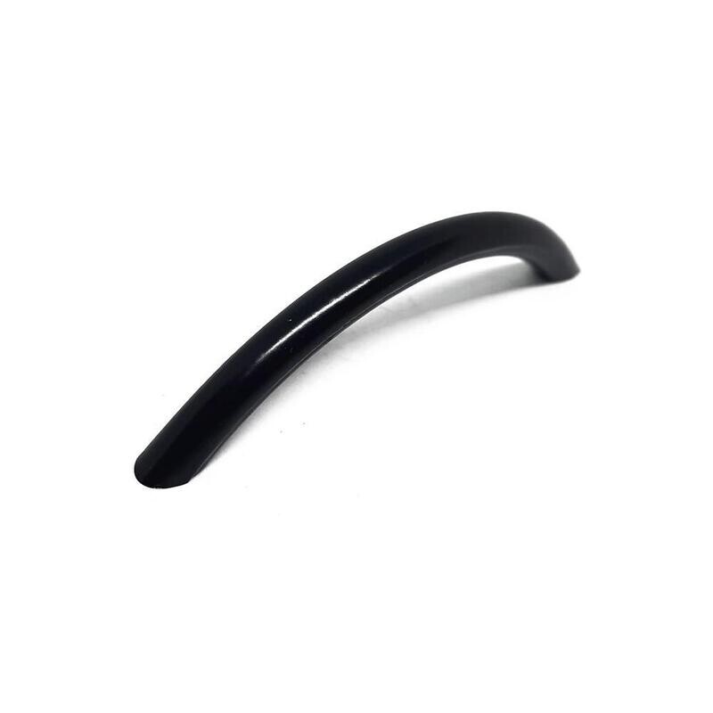 Manija OVAL ACONCAGUA NEGRA 128mm. (Caja: 1 PZA)