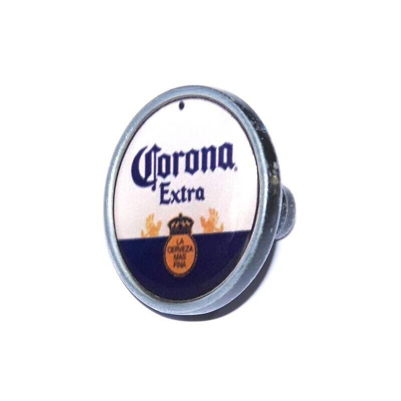 Tirador Metal Domes CORONA EXTRA (Caja: 1 PZA)