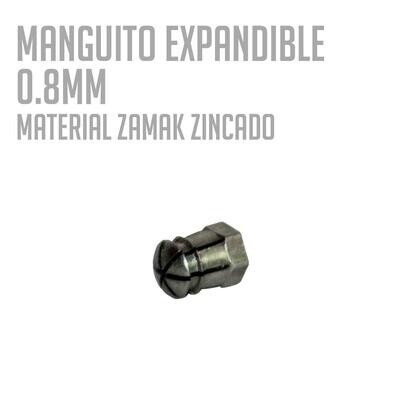 Manguito expandible Ø8mm. (Caja: 10 PZA)