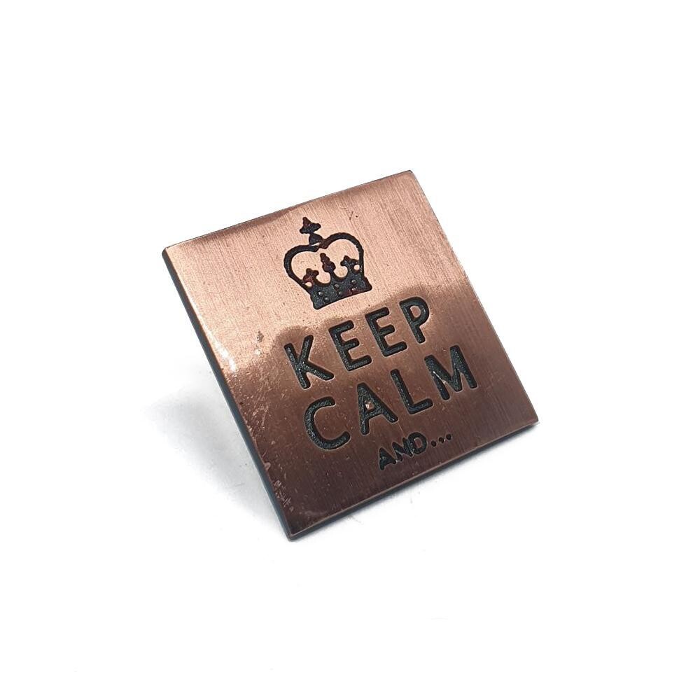 Tirador Keep Calm Cobre Viejo (Caja: 1 PZA)