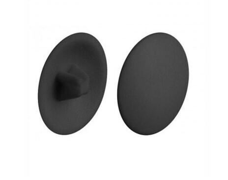Tapa Tornillo Hospa PZ. 12mm. Negro (Caja: 100 PZA)