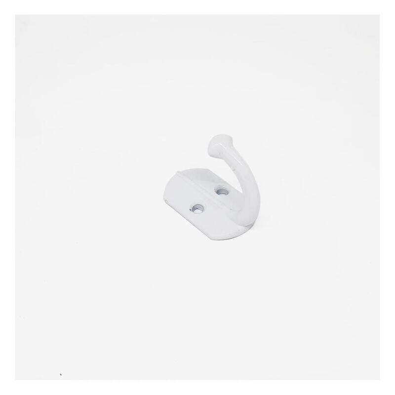 Perchero Simple Blanco (Caja: 1 PZA)