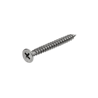 Tornillo Hospa 4x50mm. PH2 Cromado Amarillo (Caja: 500 PZA)