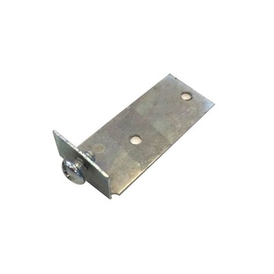 Escuadra Metalica para Perfil J y C de encastre (Caja: 1 PZA)