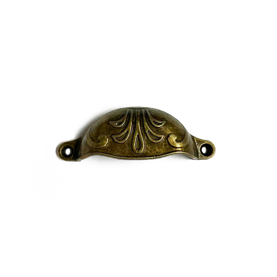 Cubeta Flor Bronce Viejo