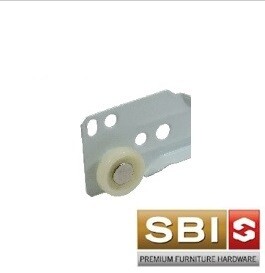 Corredera Z 25cm. H25 25kg. Blanca SBI (Caja: 1 PAR)