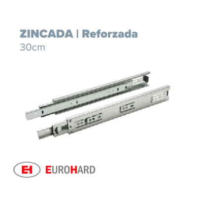 Telescopica Reforzada 30cm. Zincada EH (Caja: 1 PZA)