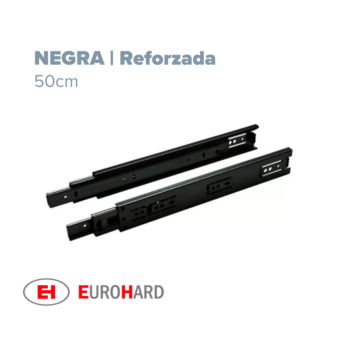 Telescopica Reforzada 50cm. Negra EH (Caja: 1 PZA)