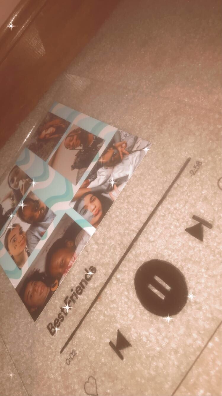 custom glass album cover