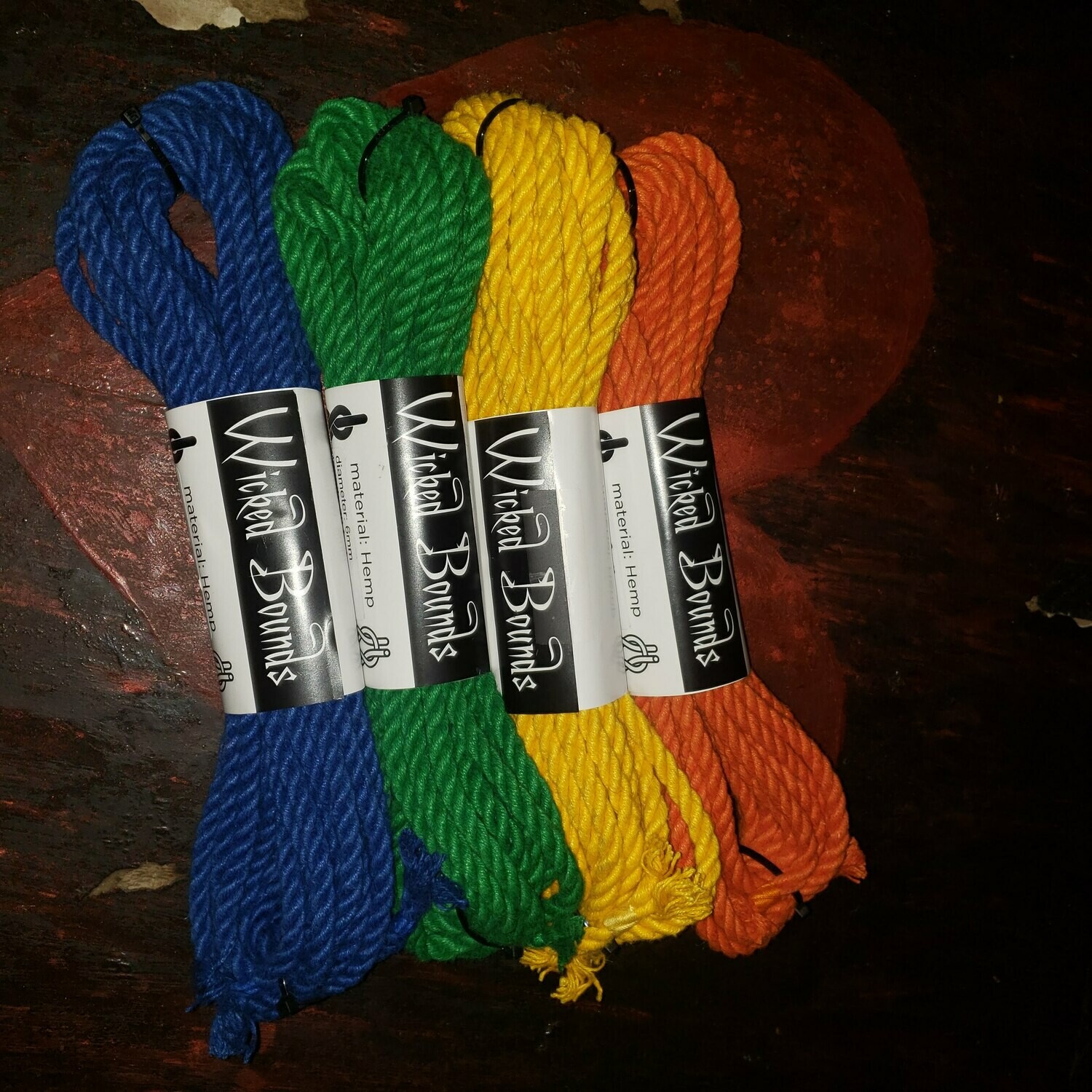 Wicked Bounds Hemp Rope - 30ft