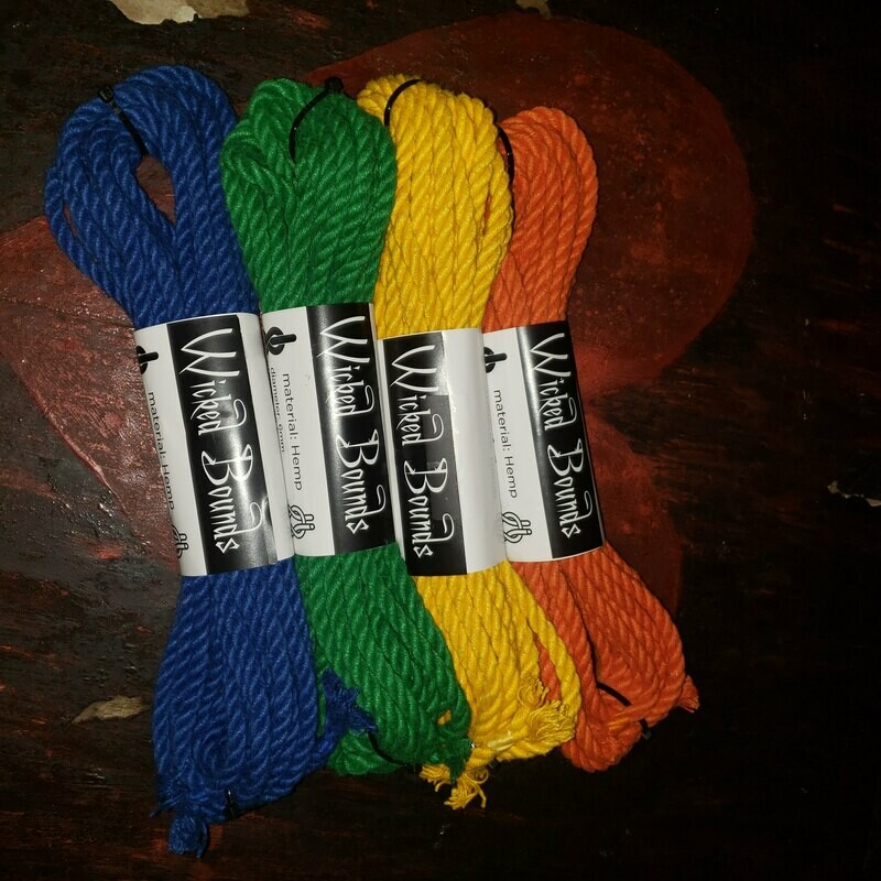 Wicked Bounds Hemp Rope - 30ft
