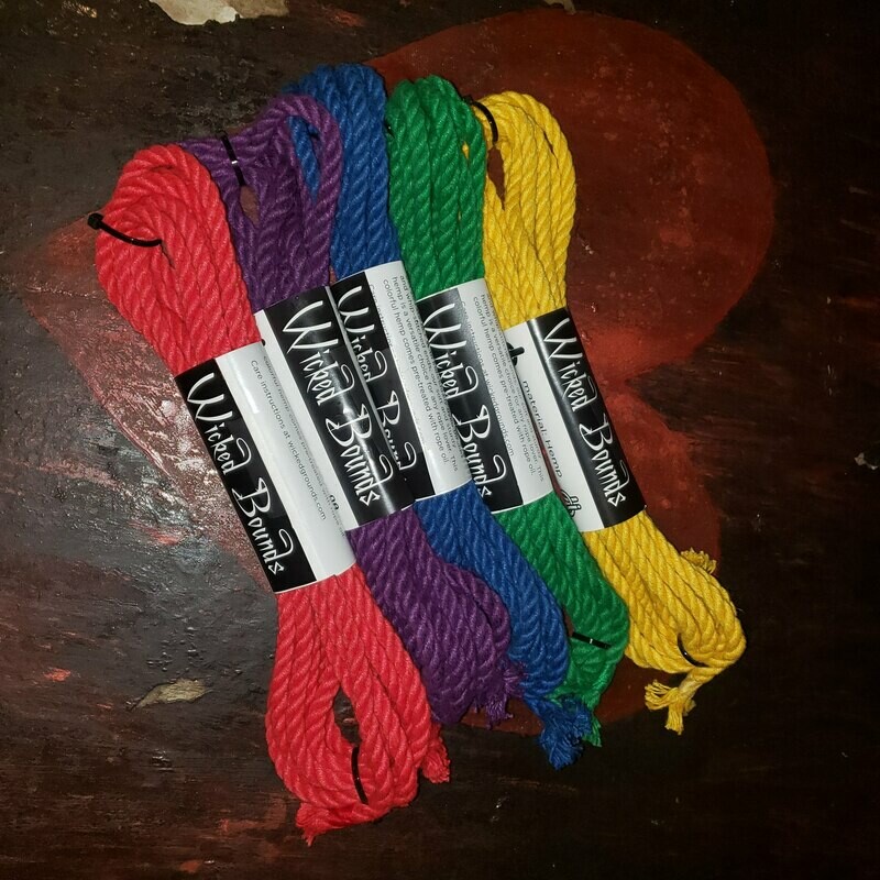 Wicked Bounds Hemp Rope - 15ft