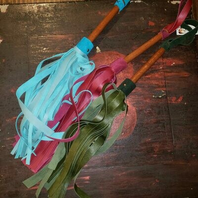 Rough Cut Leather Flogger