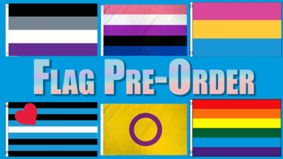 PRIDE FLAG PRE-ORDERS