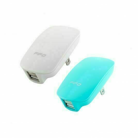 FIFO DUAL USB PORT HOME CHARGER FOR MICRO FLAMINGO