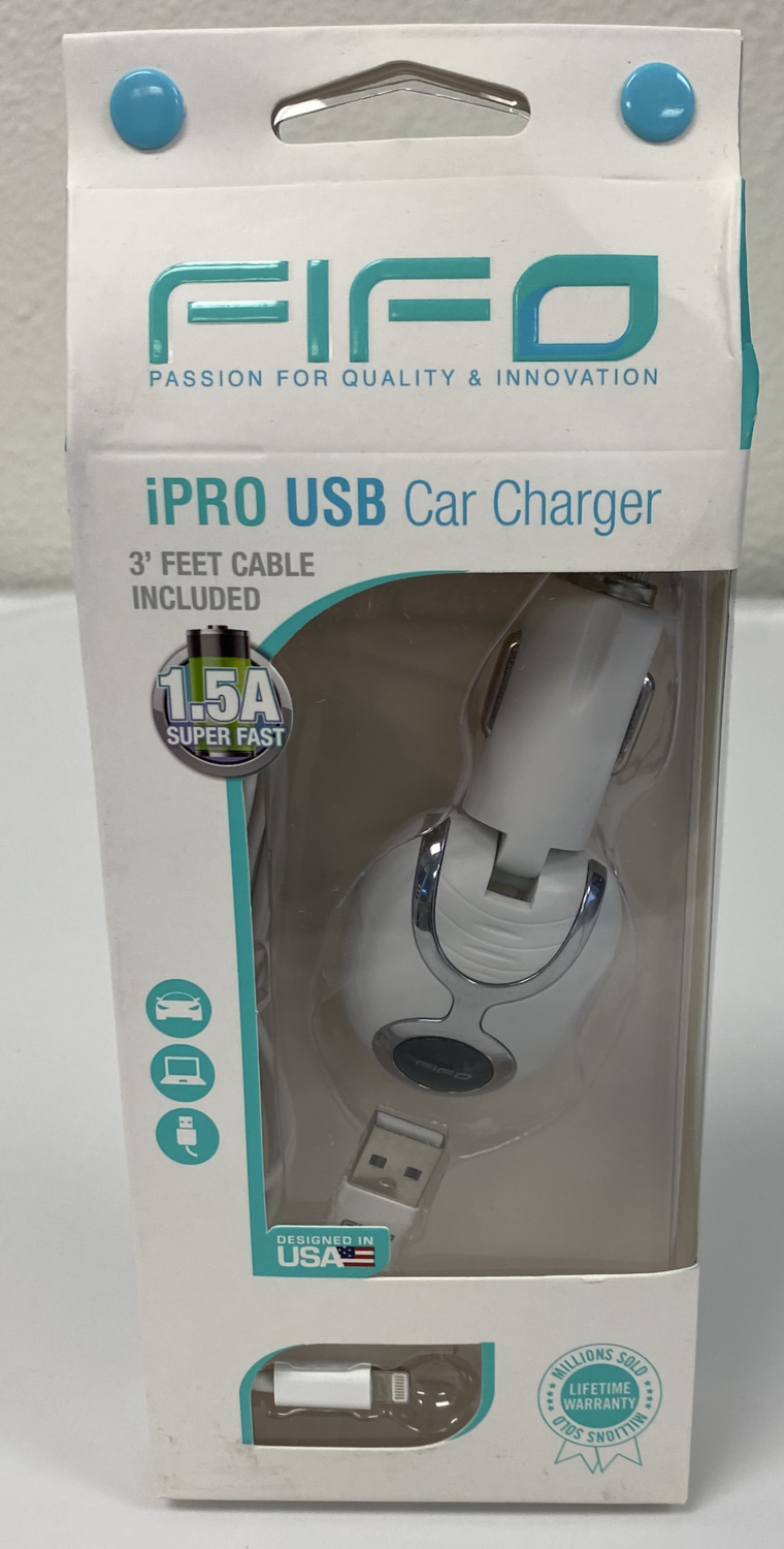 60029 THE FINEST US CAR CHARGER FOR IPHONE 6