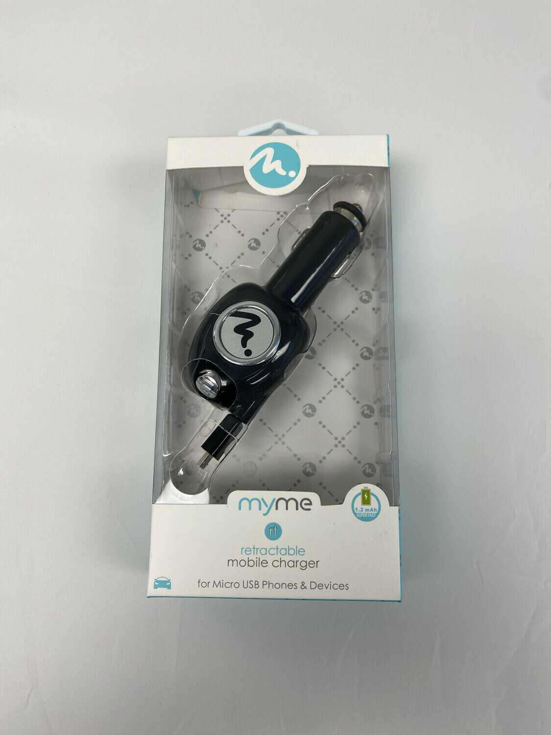 69041 MYME RETRACTABLE MICRO USB CAR CHARGER