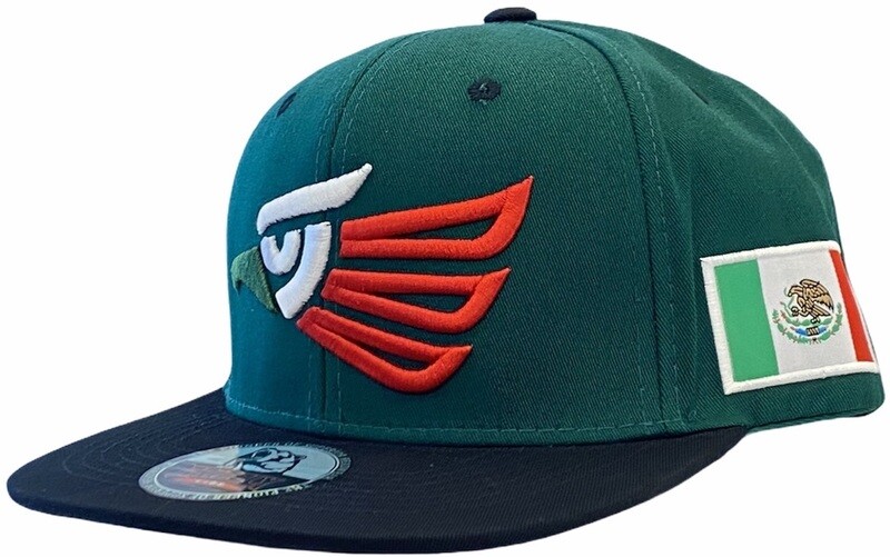 Hecho En Mexico Eagle Snapback Hat
