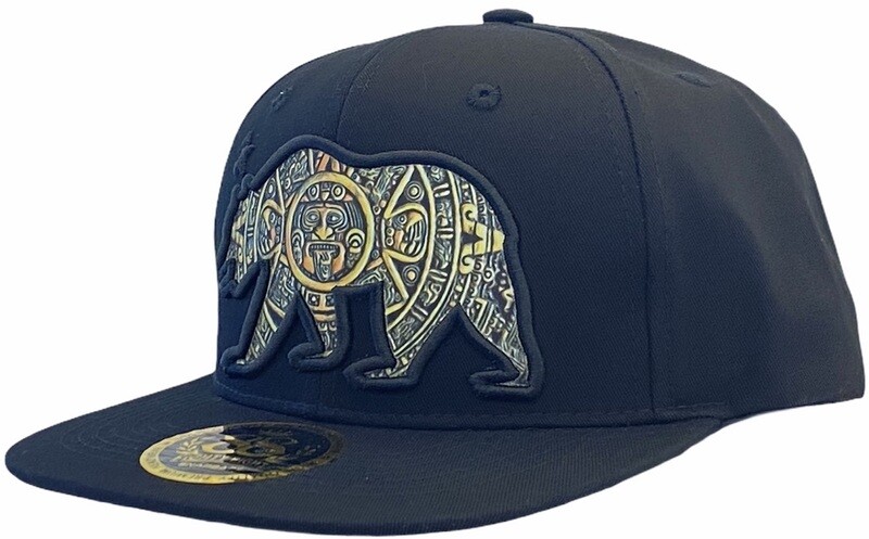 Aztec California Bear Snapback Hat