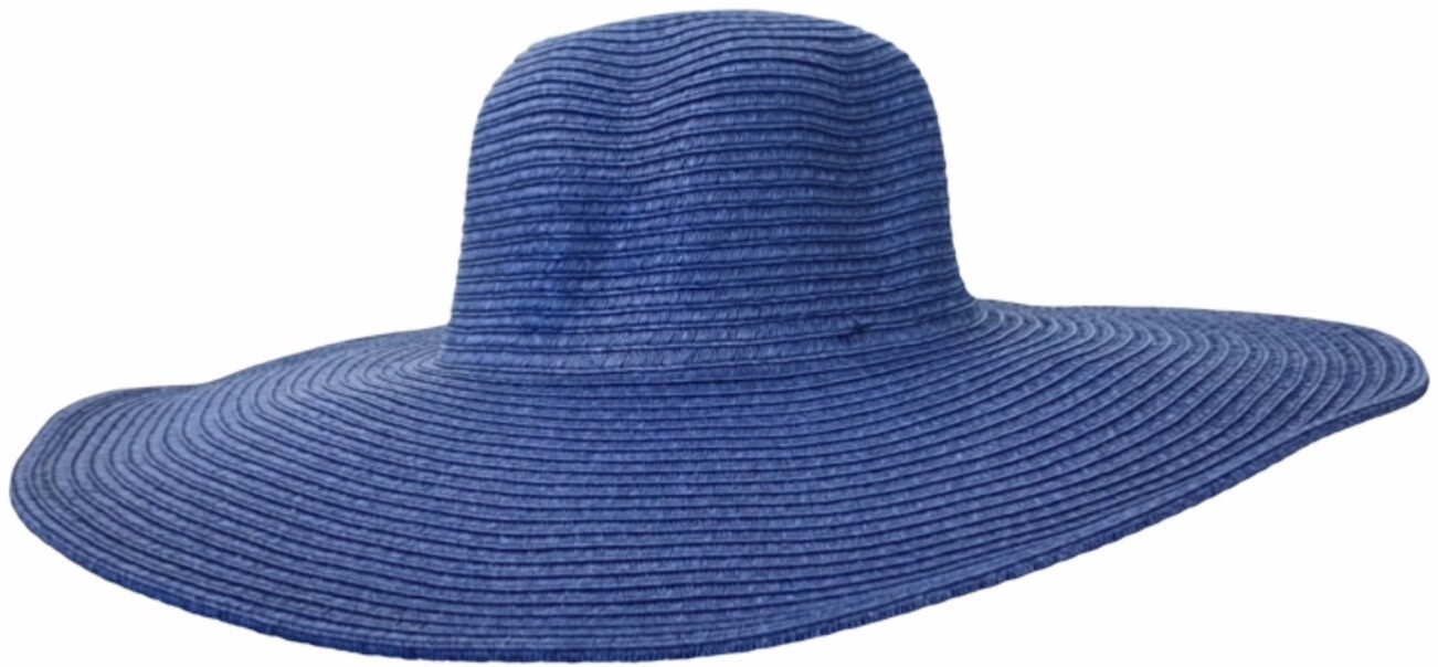 LADIES PREMIUM SUMMER SUN BEACH STRAW HATS WIDE BRIM  FOLDABLE FLOPPY HAT