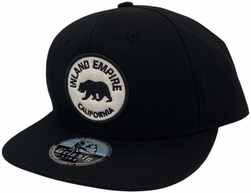 California State City Round Patch Snapback Hat