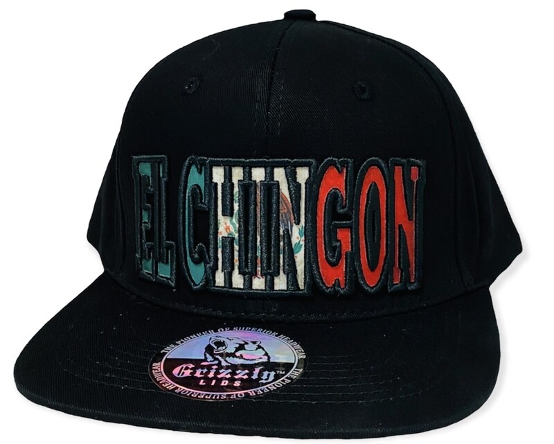 El Chingon Mexican Flag Snapback Hat
