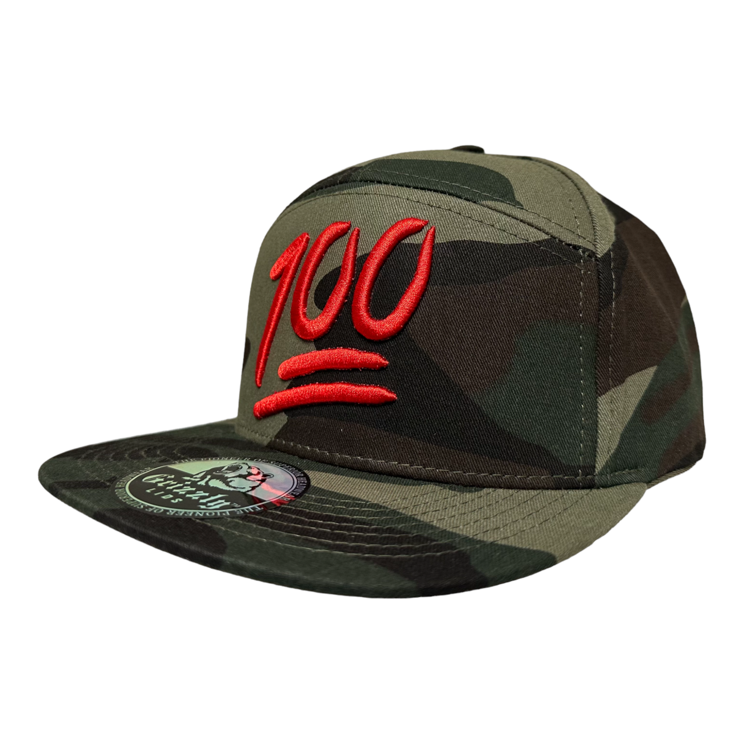 Keep It 100 Snapback 6 Panel Adjustable Snap Fit Hat