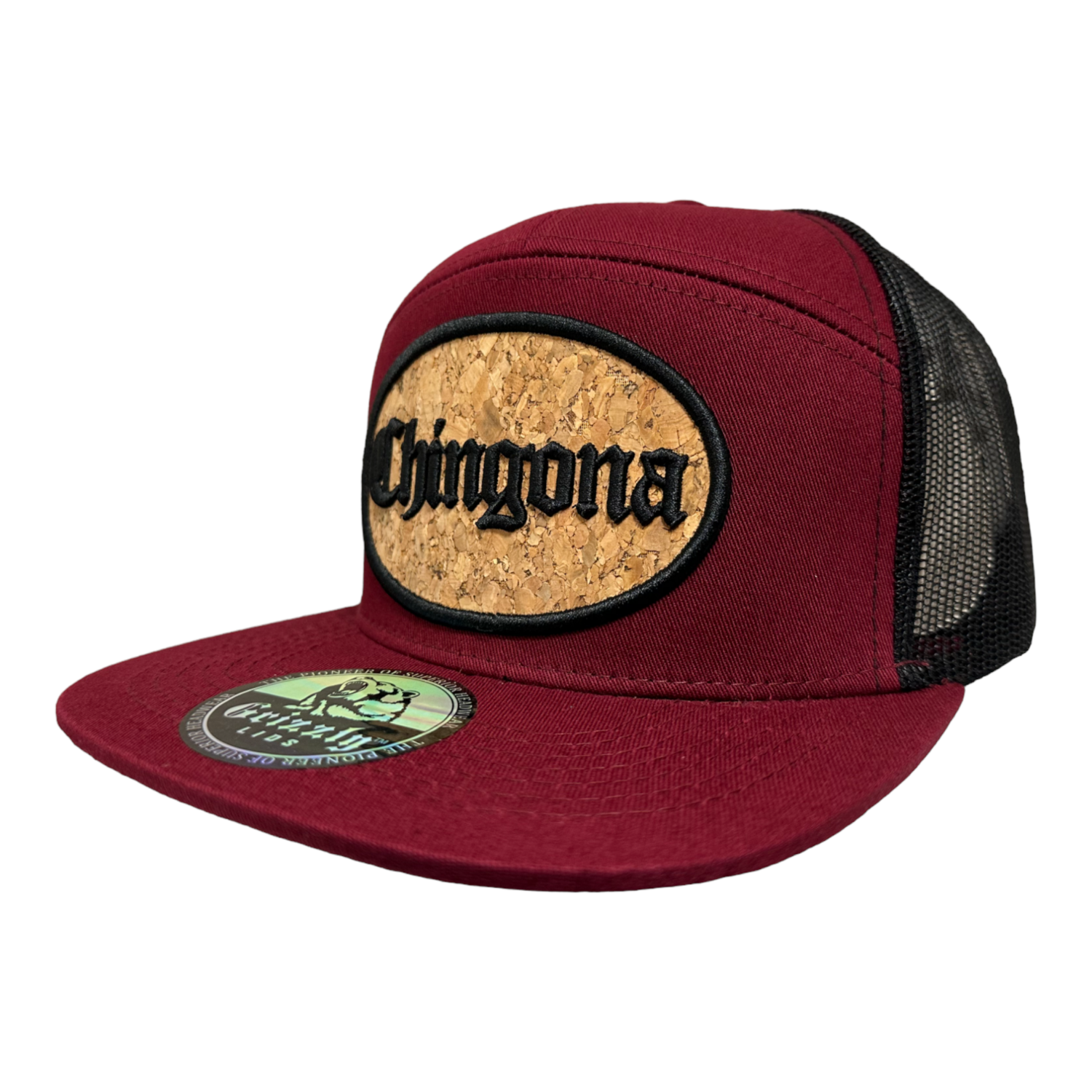 Chingona Oval Cork Patch Trucker Hat