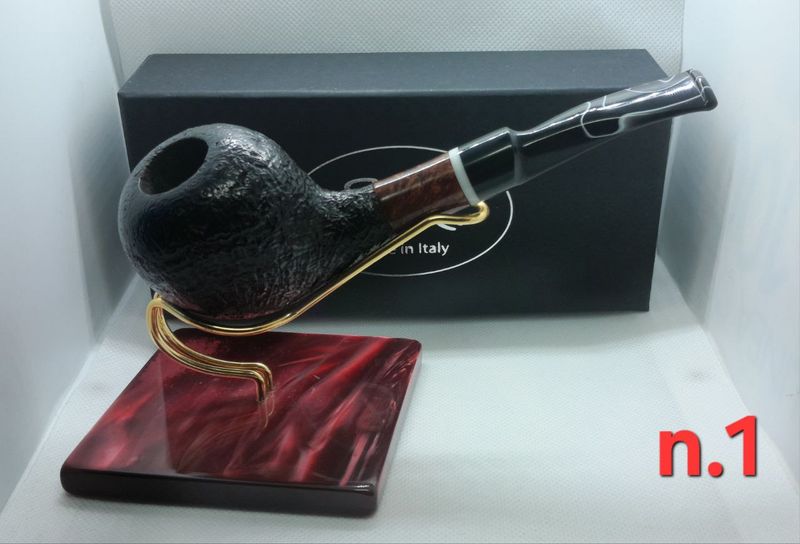 Pipe NUOVE free handmade sabbiate, rusticate REGALO curapipe, S.M.PIPE new pipes