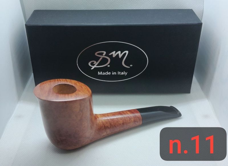 Pipe canadian NUOVE lisce free handmade, in OMAGGIO curapipe,S.M.Pipe UNSMOKED