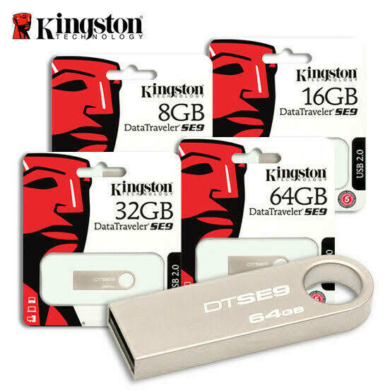 Kingston Data traveler 8gb flash disk _silver