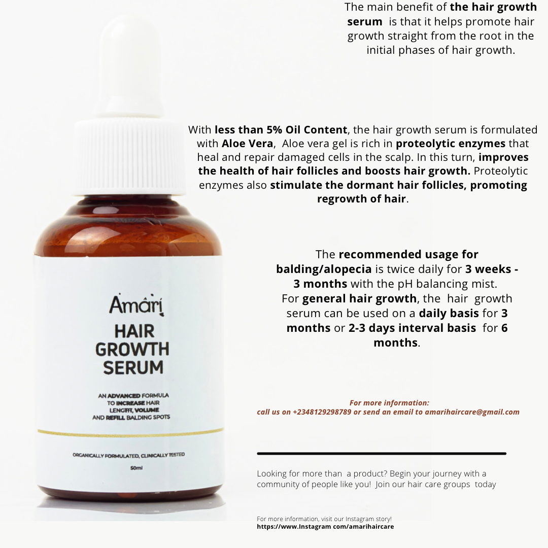 HAIR GROWTH - SET (ALL HAIR TYPES)